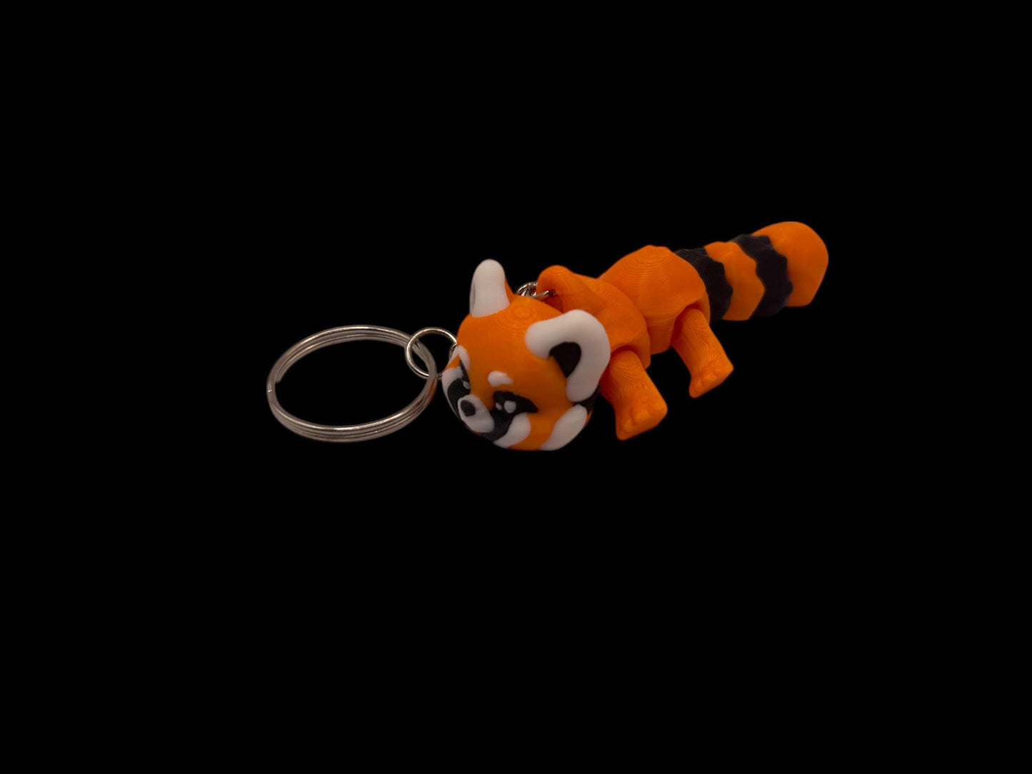 3D Printed FlexiPet Red Panda Toy - Articulated Cute Desk Decor - Flexible Animal Gift