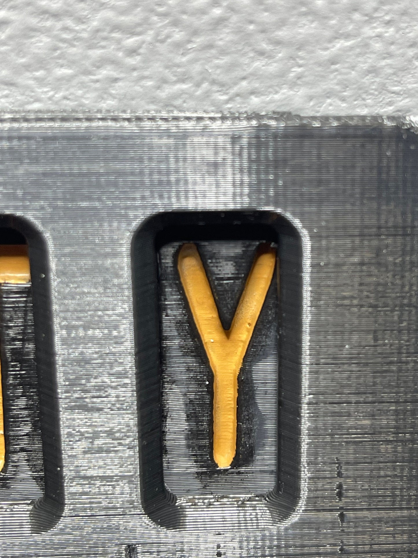 Modern 3D Printed Dishwasher Clean Dirty Sign - Choose Magnet or Suction Cup Attachment